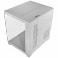 Miniatyrbild 3 av 4: Minitorn Micro ATX / ITX Mars Gaming MCVIEW2W Vit