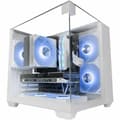 Miniatyrbild 1 av 5: ATX Semitorn Mars Gaming MCVISIONMW Vit