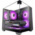 Miniatyrbild 1 av 5: ATX Semitorn Mars Gaming MCVISIONM Svart