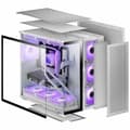 Miniatyrbillede 4 af 5: ATX Semi-tårn kasse Mars Gaming MCNOVA2 Hvid Sølvfarvet