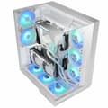 Miniatyrbild 2 av 5: ATX Semitorn Mars Gaming MC3GFW Vit