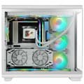 Miniatyrbild 2 av 5: ATX Semitorn Mars Gaming MCREVW Vit