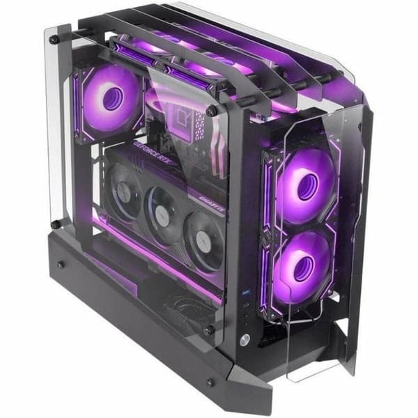 ATX Semitorn Mars Gaming MCEDGE Svart