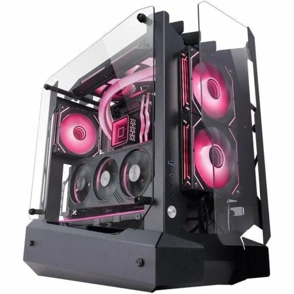 ATX Semitorn Mars Gaming MCEDGE Svart