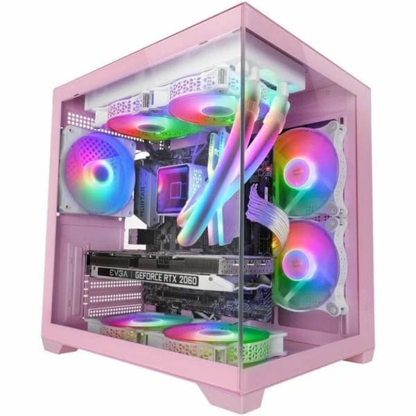 ATX Semitorn Mars Gaming MCVIEW2P Rosa