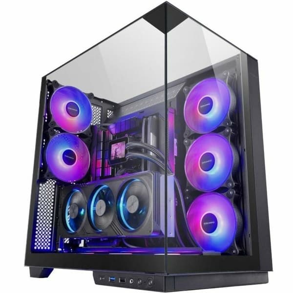 ATX Semitorn Mars Gaming MC3GF Svart Svart