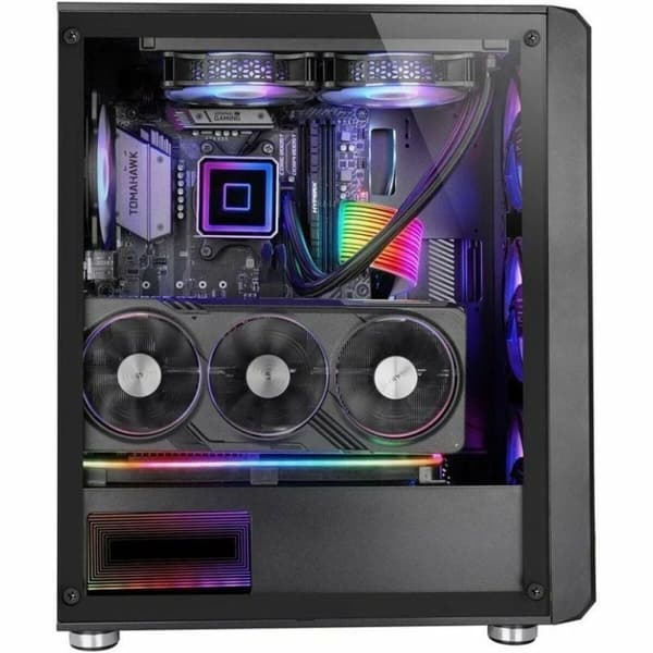 ATX Semitorn Mars Gaming MCVAULT Svart