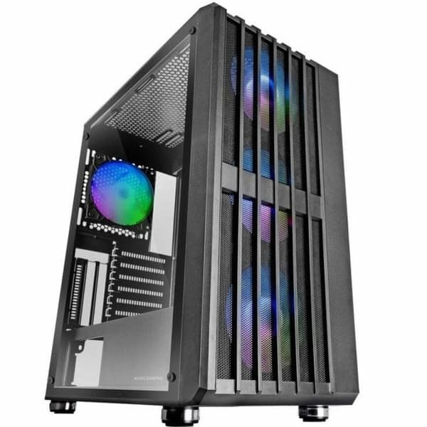 ATX Semitorn Mars Gaming MCVAULT Svart Svart