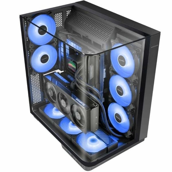 ATX Semitorn Mars Gaming MCINFINIO Svart