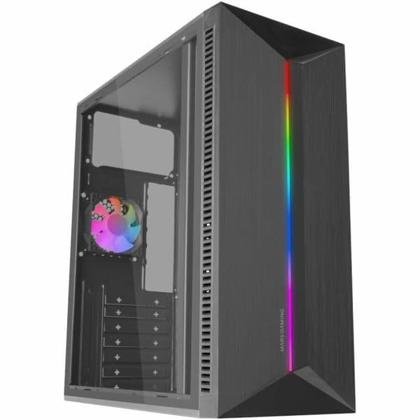 ATX Semitorn Mars Gaming MCBLAZE Svart