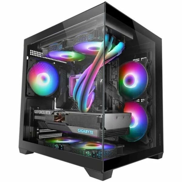 ATX Semitorn Mars Gaming MCVIEW2 Svart