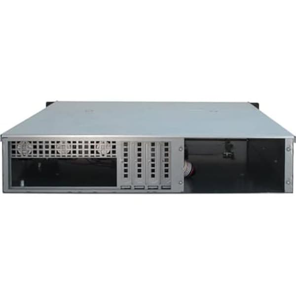 Lagringsstöd 2U - Inter-Tech - 2404L - S-ATA - Svart - 48,3 cm