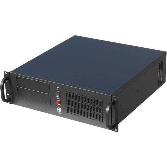 Gembird 19 Rack-Mount Chassis (3 U), Svart - 19CC-3U-01