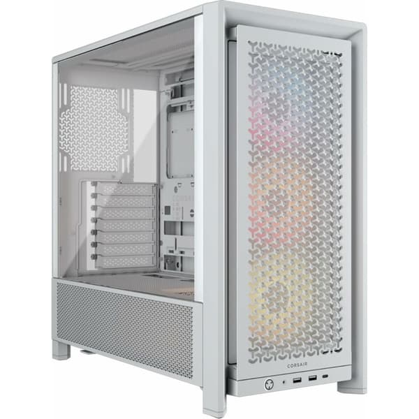 ATX Semi-tårn kasse Corsair Hvid
