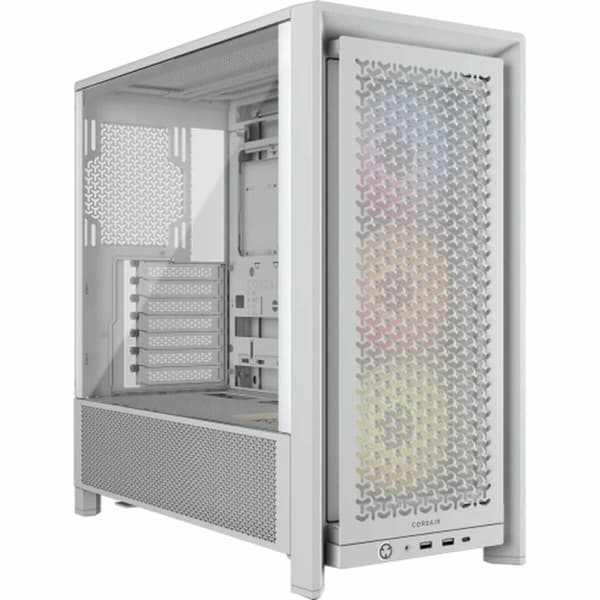 ATX Semi-tårn kasse Corsair Hvid Hvid