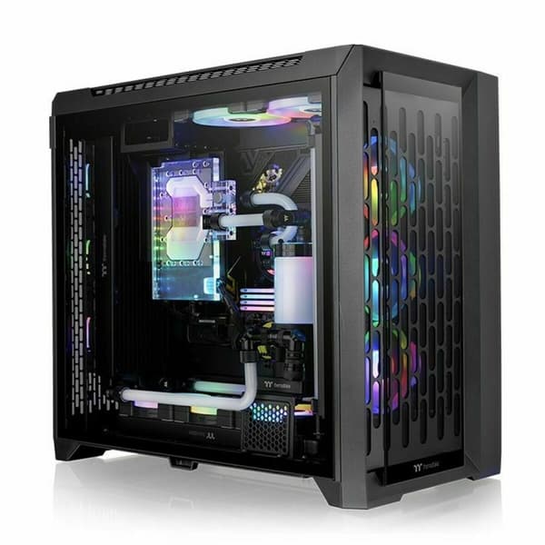 ATX Semi-tårn kasse THERMALTAKE Sort