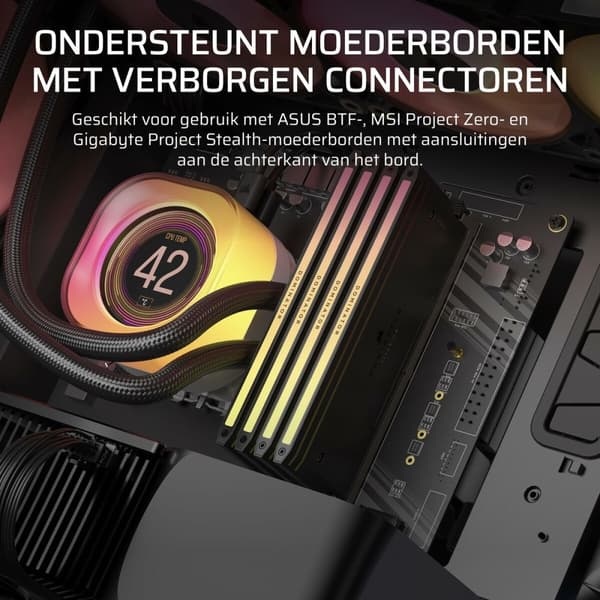 ATX Semitorn Corsair Svart