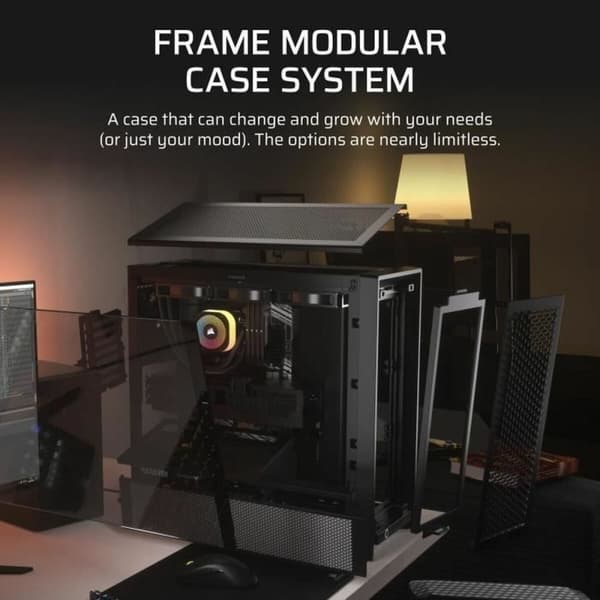 ATX Semitorn Corsair Svart