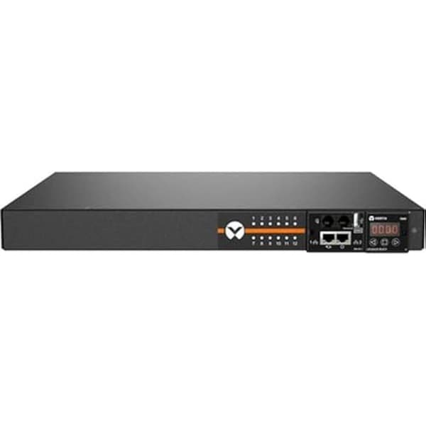 PDU - VERTIV - GEIST RACK - IEC 60320 - Svart - Strömfördelningsenhet Svart