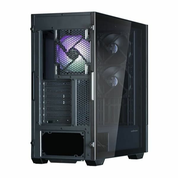 ATX Semi-tårn kasse Zalman E-AT Sort