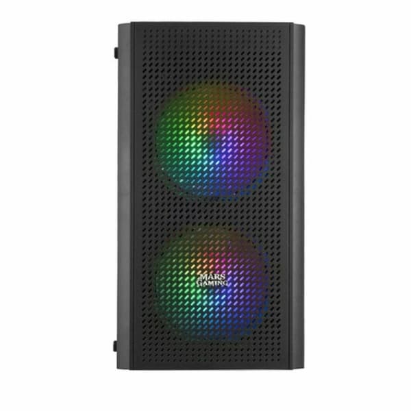 ATX Semi-tårn kasse Mars Gaming MC300 Sort LED RGB RGB mATX