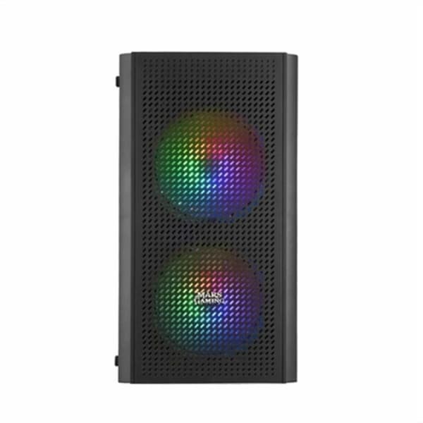 ATX Semi-tårn kasse Mars Gaming MC300 Sort LED RGB RGB mATX
