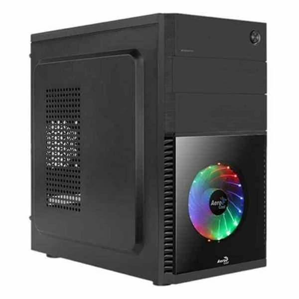 ATX semi-tornikotelo Aerocool CS105BK Musta LED RGB mATX musta