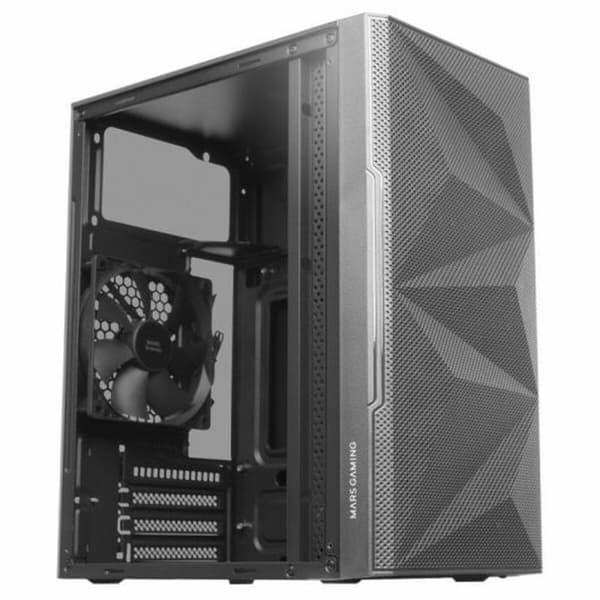 ATX Semitorn Mars Gaming MC1500 Svart Svart