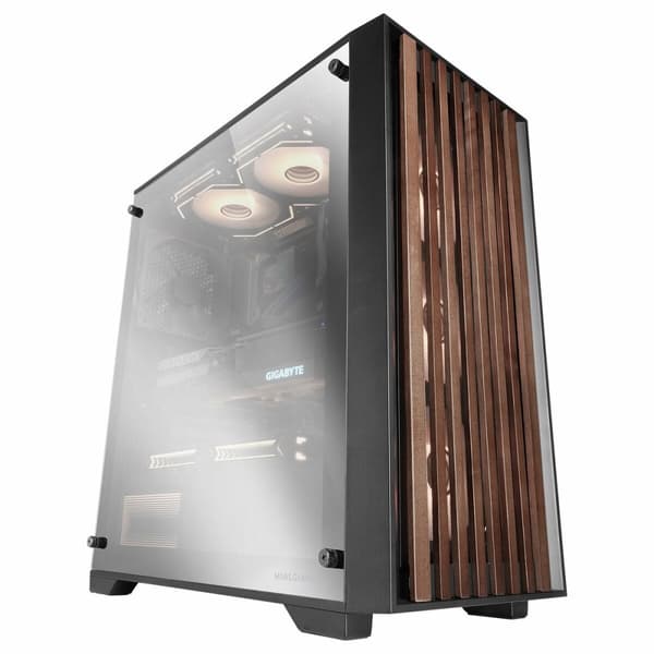 ATX Semitorn Mars Gaming MCWOODDC Svart