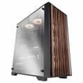 Miniatyrbild 3 av 6: ATX Semitorn Mars Gaming MCWOODDC Svart