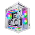 Miniatyrbild 3 av 4: ATX Semitorn Mars Gaming MCVONEW Vit