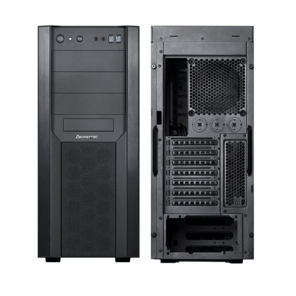 ATX Semitorn Chieftec CW-01B-OP Svart