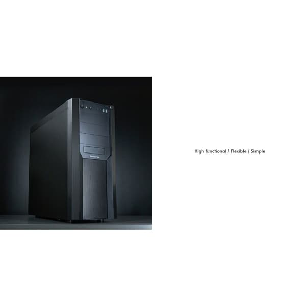 ATX Semitorn Chieftec CW-01B-OP Svart