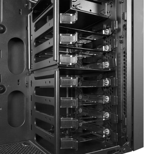 ATX Semitorn Chieftec CW-01B-OP Svart