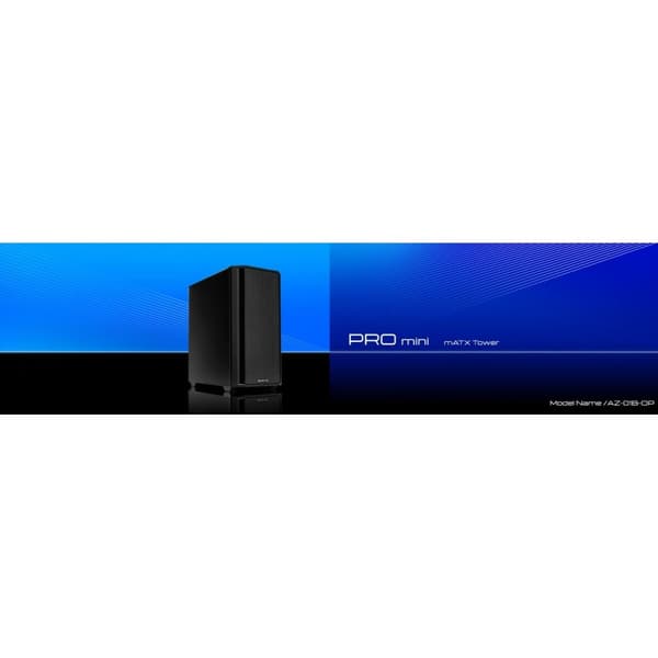ATX Semitorn Chieftec AZ-01B-OP Svart