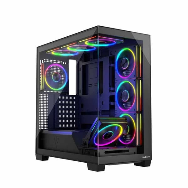 ATX semi-tornikotelo Modecom AT-STELLAR-8F-ARGB-10