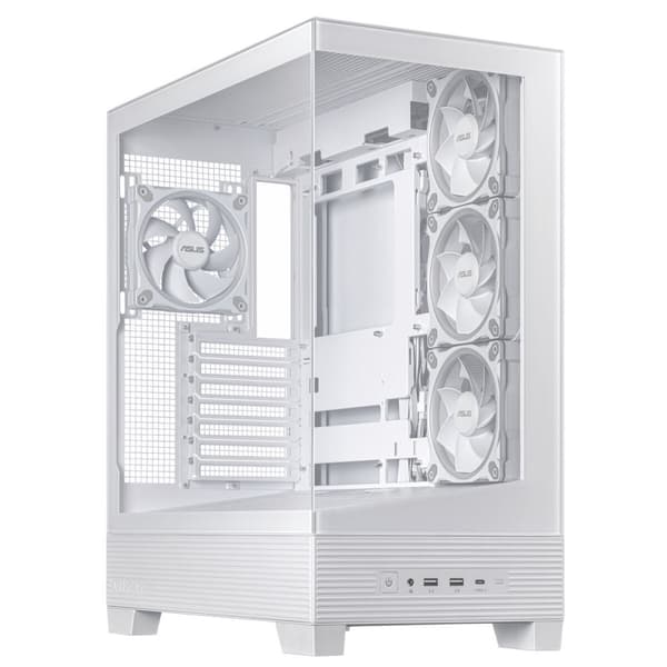 ATX Semi-tårn kasse Asus 90DC00R3-B19000 Hvid Multifarvet Hvid