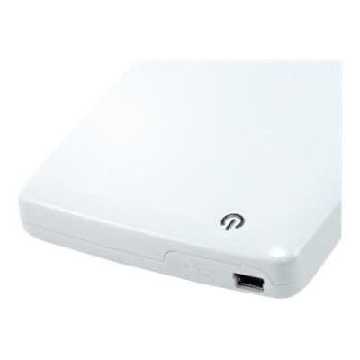 Conceptronic Grab n Go 2.5 Harddisk Box Mini CHD2 Externt hölje - Vit - SATA-150 - USB 2.0 Vit