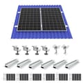 Miniatyrbillede 2 af 2: Solpanelbeslag, Aluminium Materiale, Nem Installation, Alsidigt Design,for 2stk PV paneler