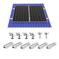 Miniatyrbillede 1 af 2: Solpanelbeslag, Aluminium Materiale, Nem Installation, Alsidigt Design,for 2stk PV paneler