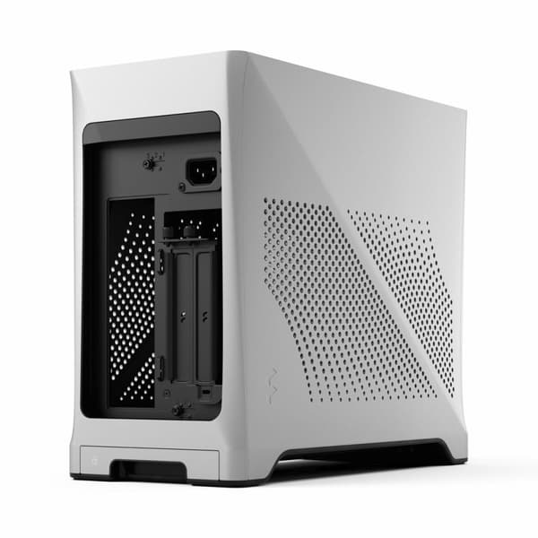 Mikro ATX/ITX Mini-tårn kasse Fractal Sølvfarvet