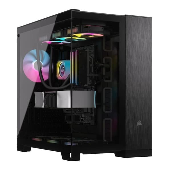 ATX Semitorn Corsair CC-9011283-WW Svart Multicolour Aluminium