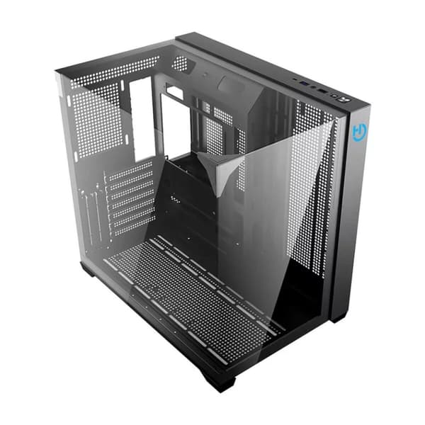 ATX Semi-tårn kasse Hiditec CHA010056 Sort