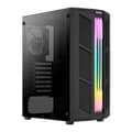 Miniatyrbild 2 av 3: Tornchassi Micro ATX / ATX/ ITX Aerocool Prime Svart RGB