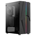Miniatyrbillede 2 af 8: ATX-kasse Aerocool Mecha RGB Sort