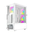 Miniatyrbillede 7 af 10: ATX Semi-tårn kasse GEMBIRD Fornax 4000W ARGB Hvid Multifarvet
