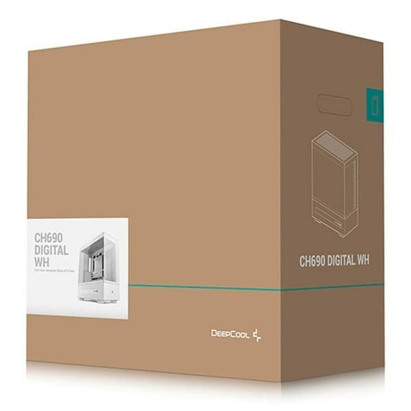 ATX Semi-tårn kasse DEEPCOOL R-CH690-WHNNA0D-G-1 Hvid