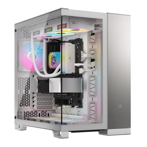ATX Semi-tårn kasse Corsair CC-9011285-WW Hvid Grå Multifarvet