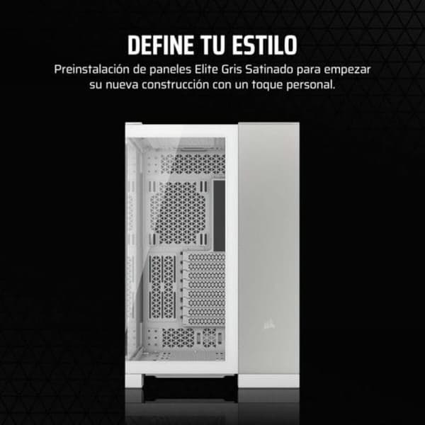 ATX Semi-tårn kasse Corsair CC-9011285-WW Hvid Grå Multifarvet