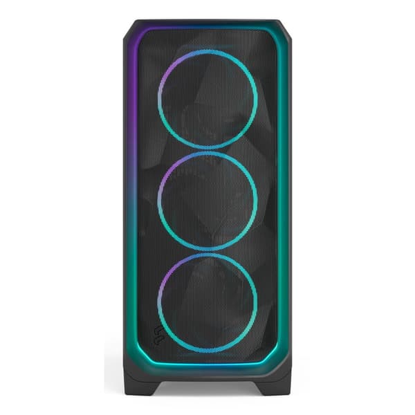ATX Semi-tårn Boks Fractal Svart